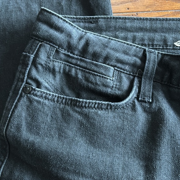 Seven 7 Black Bombshell High-Rise Boot Cut Jeans  Women’s Black Stretch Size 12 - Picture 8 of 12